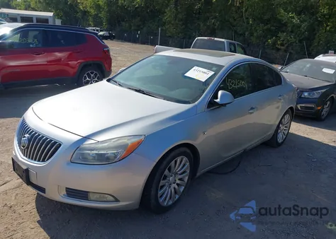 2011 Buick Regal Cxl Russelsheim from USA, damaged, VIN W04GP5EC8B1002824